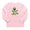 Petal Pink, variant on - Skuzzo Happy Turtle Long Sleeve Infant T Shirt - Long Sleeve Infant T-Shirt