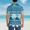 thumbnail image 6 of Kll Men'S Hawaiian Shirt Short Sleeve Button Down Beach Shirts-Sea Underwater Animals, 6 of 8