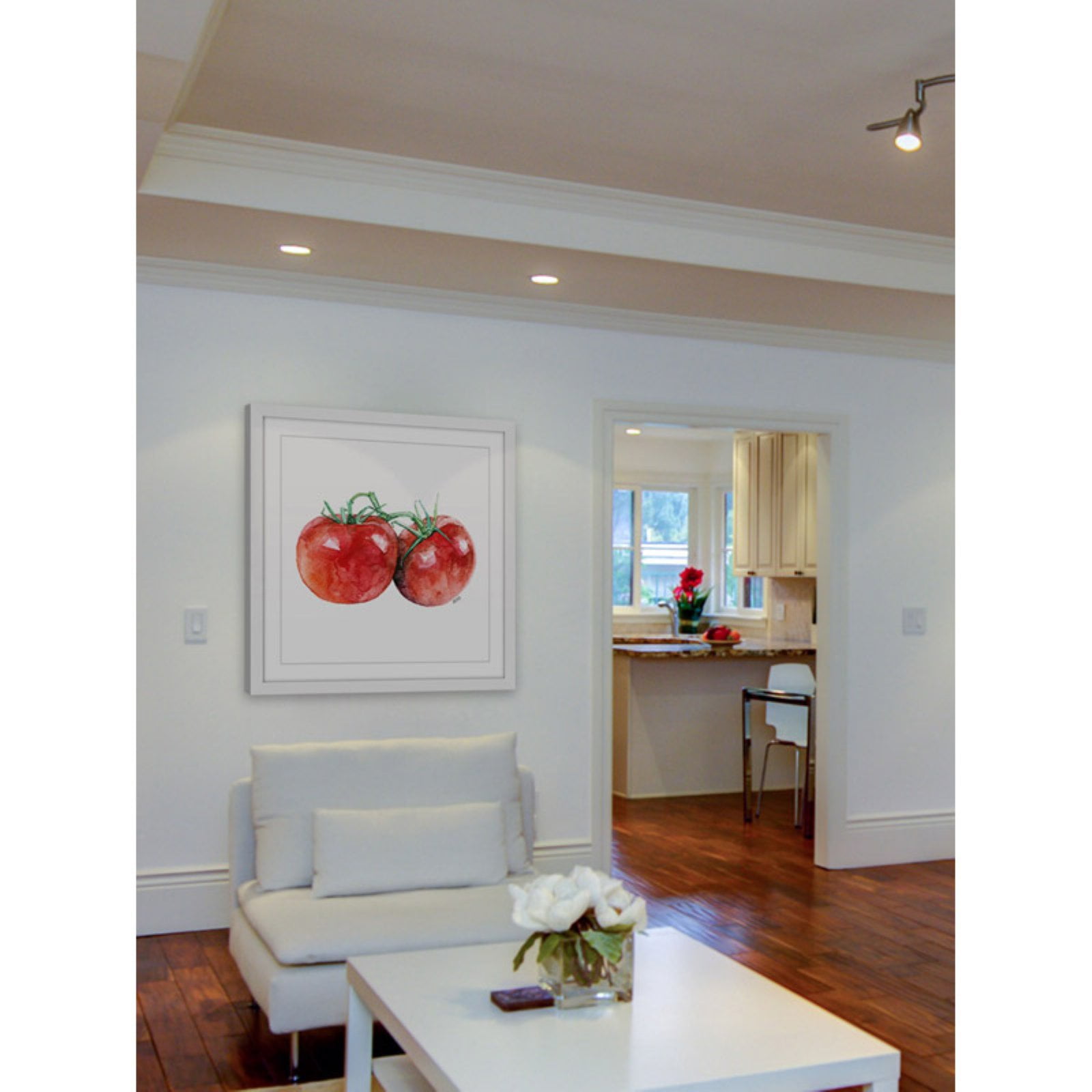 Marmont Hill "Tomatoes" by Rachel Byler Framed Painting Print