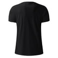 thumbnail image 5 of Sngxgn Shirt Fashion Trend T-Shirt Short-Sleeved Tops Teen Shirt(Black,XL), 5 of 6