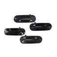 thumbnail image 1 of 4Pcs Car Exterior Door Handle Front & Rear Outside Outer Kit for -V 1997-2001 Left & Right Black Accessories, 1 of 5