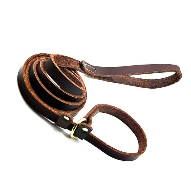 Leather on sale dog leads
