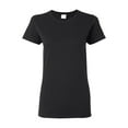 thumbnail image 2 of Gildan - Heavy Cotton Womenâ€™s T-Shirt - 5000L - Black - Size: XL, 2 of 3