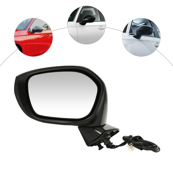 Left Driver For 2022 2023 Honda Civic Rear View Mirror w/Blind Spot Turn Signal