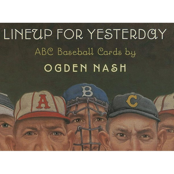 Lineup for Yesterday ABC Baseball Cards
