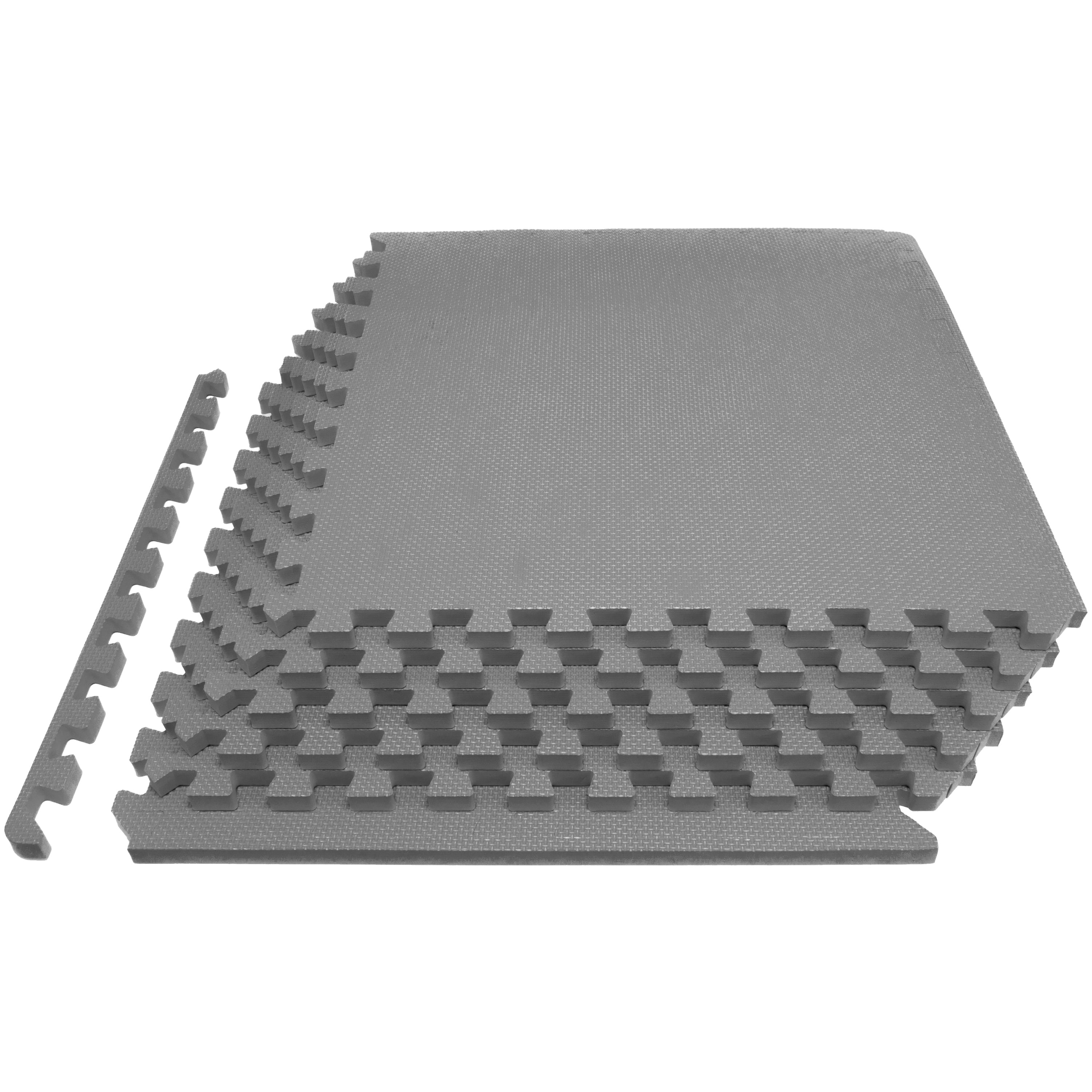 Foam Floor Tiles Mat Comfy Mat EVA Light Wood Interlocking Puzzle Exercise Mat