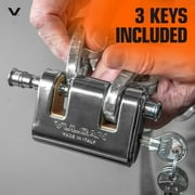 VULCAN Security Chain and Lock Kit - 3/8 inch x 3 foot (+/-2 inches) - Cannot Be Cut With Hand Tools