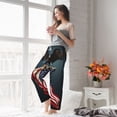 thumbnail image 5 of Bixox Women's American Flag Patterned Pajama Pants Loungewear, 5 of 5