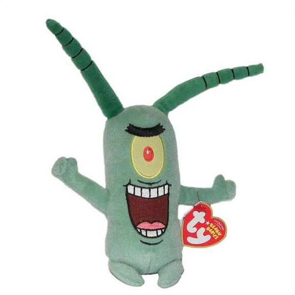 Ty Soft Child Stuffed Animals & Plush Toys, PP Cotton Green, 9"