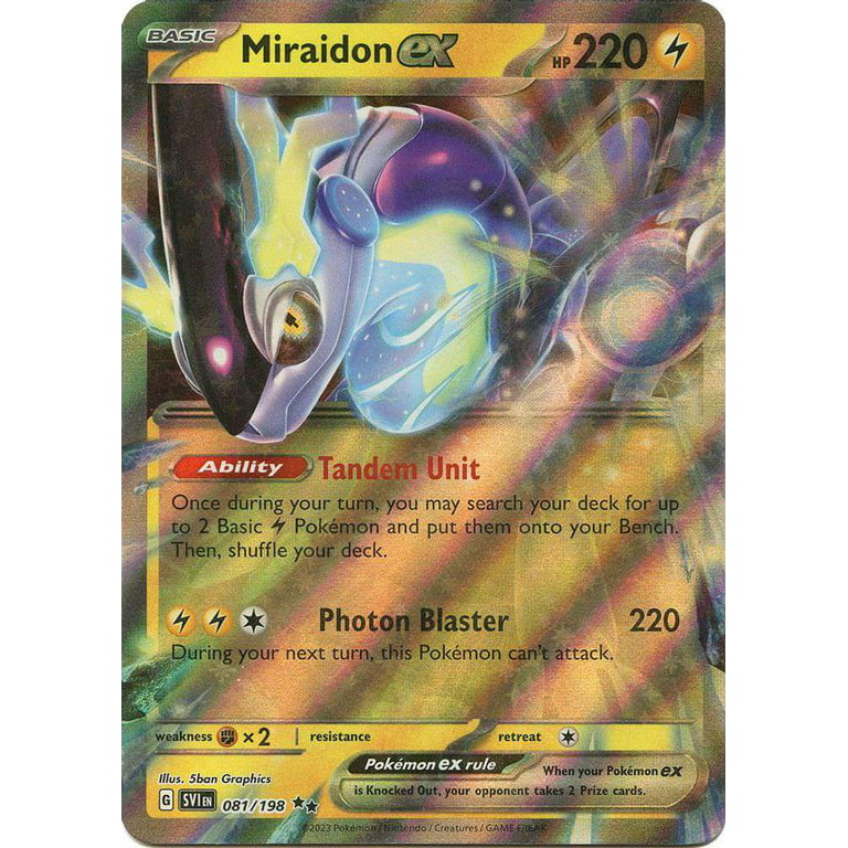 Miraidon ex - 081/198 - Ultra Rare