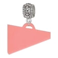 thumbnail image 1 of Delight Jewelry Acrylic 1.25" Pink Megaphone Lord Guide Me Charm Bead, 1 of 4