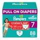 thumbnail image 1 of Pañales Pampers Cruisers 360, tamaño 7, suministro para un mes, 88 unidades, 1 of 9
