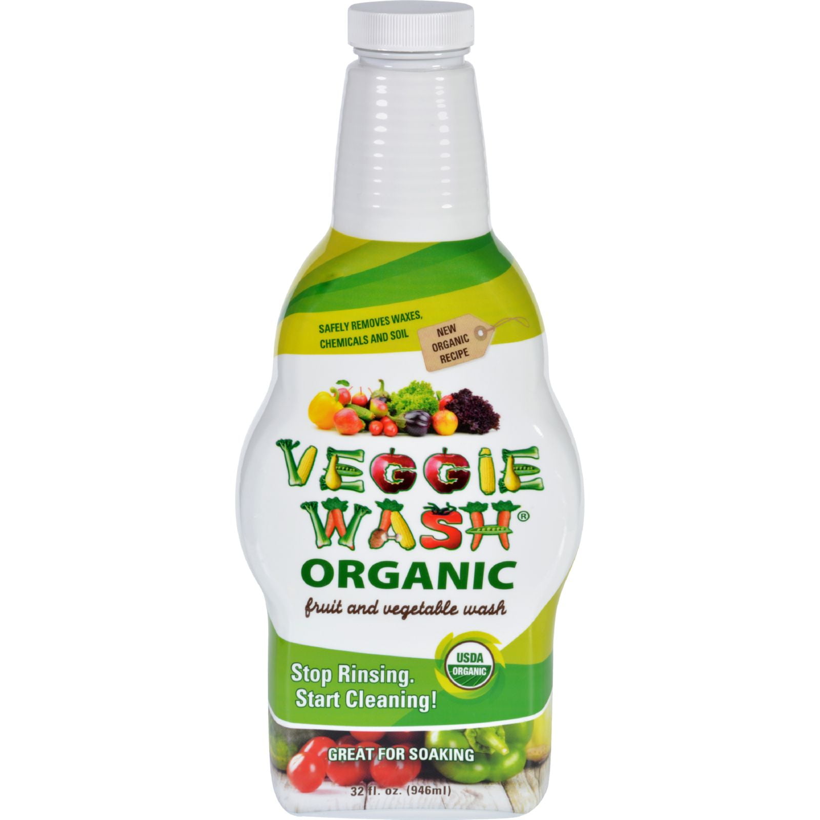 Beaumont Products Veggie Wash Fruit and Vegetable Wash, 32 oz