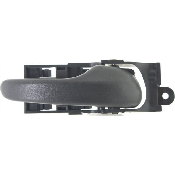 Interior Door Handle Compatible with 1999-2003 Ford F-150 Front, Passenger Side 4-Door, Extended Cab Pickup, For Models With Power Door Locks Black