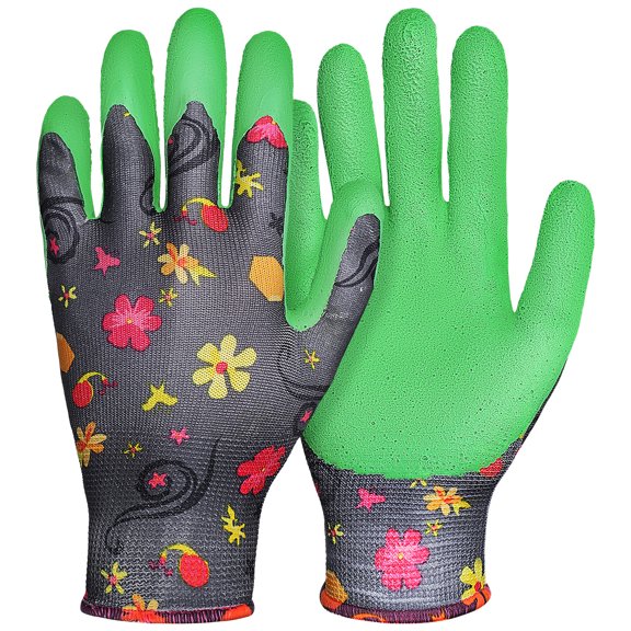 par de guantes de jardinería, guantes de trabajo, guantes de jardinería, guantes de trabajo para hombres y mujeres, para podar, cavar y plantar.