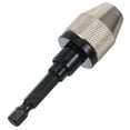 thumbnail image 5 of Copper 0.3-6.5mm Keyless 3-Jaw Drill Chuck Adapter,Quick Changing Hex Shank Drill Converter Mini Drill Chuck For Woodworking, 5 of 8