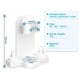 thumbnail image 3 of Electric Toothbrush Holder Wall Mounted Tooth Brush Heads Rack Organizer and Brush Cover Caps for IO Series, 3 of 5