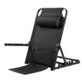 thumbnail image 4 of fastboy Lifting Bed Backrest Folding for Adult Adjustable Angle Back Rest Steel large 7 Gears Armrest Black, 4 of 9