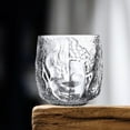 thumbnail image 4 of Taza de té con diseño de Buda y Diablo, taza de té zen, taza de café para jugo, agua y leche Transparente, 4 of 9