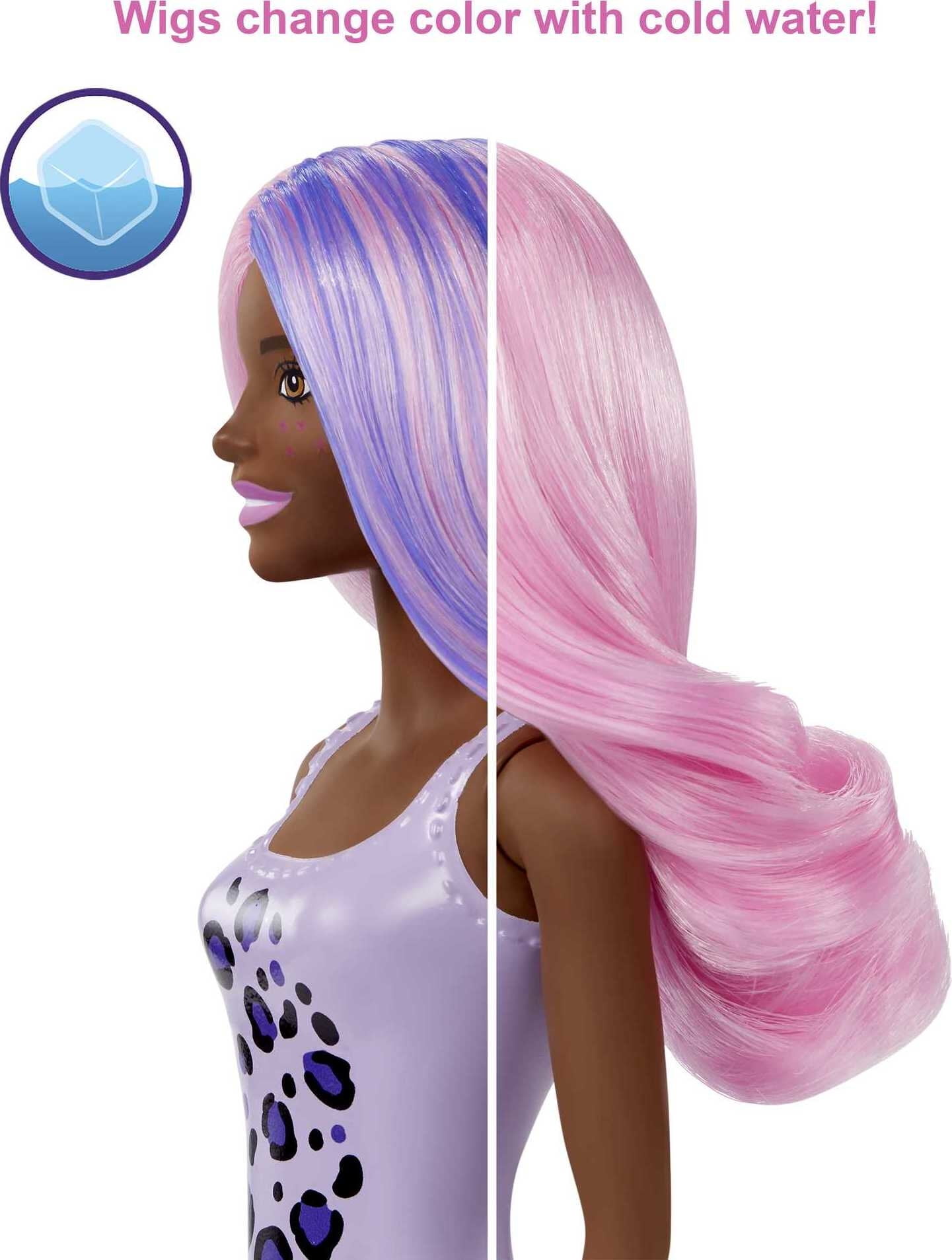 Barbie Day-To-Night Color Reveal With 25 Surprises & Day-To-Night Transformation Carnival to Concert Doll Accessories