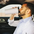 thumbnail image 5 of JoyJolt Vacuum Insulated Tumbler with Flip Lid and Straw - 20 oz - Blue, 5 of 8