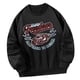 thumbnail image 1 of Sudadera para Mujer Casual Sudadera Negra Moda Cuello Redondo Jersey Tops L Yuyangstore Sudadera con cuello redondo para mujer, 1 of 8