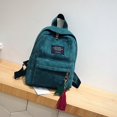 thumbnail image 3 of Sacs d'École en Toile à Franges pour Femmes Sac à Dos de Voyage Sac Bk, 3 of 4
