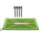 thumbnail image 1 of Alfombrilla de entrenamiento de golf para detección de swing Bateo, alfombrilla de entrenamiento de swing de golf, entrenador de alfombrilla de swing de golf, para swing interior / exterior, 1 of 5