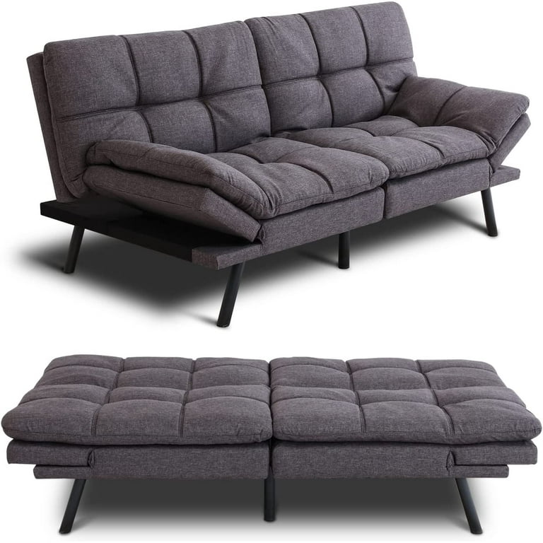 Walmart futon memory foam deals