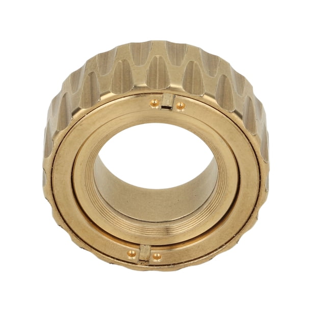 Juguete de anillo de trinquete mecánico, juguete deslizante de trinquete de metal giratorio con anillo de trinquete mecánico, juguete deslizante de trinquete mecánico, diseño de última generación