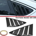 WAXIAYUZ 1 Pair ABS Car Accessories Rear Window Blinds Side Tuyere