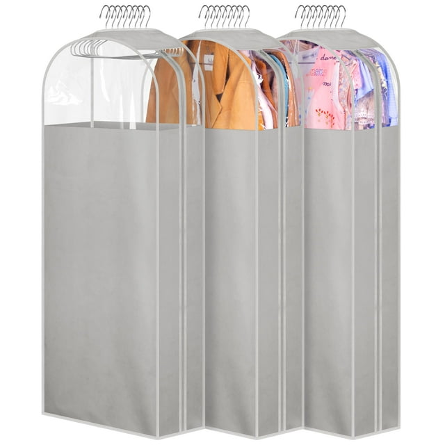 Bolsas para ropa MISSLO 10 con fuelle para colgar ropa, 50 pulgadas