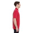 thumbnail image 2 of Hanes Men`s X-Temp Fresh IQ Pique Polo, S, Deep Red, 2 of 2