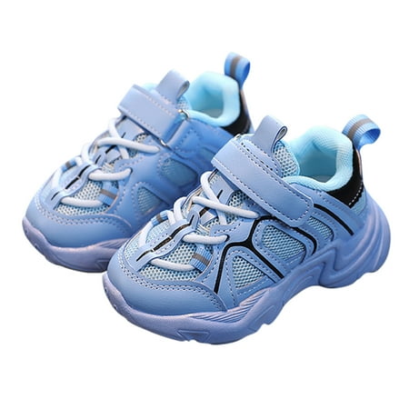 

TOWED22 Toddler Girl Sneaker Mesh Girls Boys Kids Toddler Sport Casual Shoes Running Baby Baby Shoes Blue