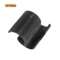 thumbnail image 3 of Uxcell 12 Pairs Wire Shelf Clips Plastic Shelving Sleeves Replacements for Wire Shelving System 22mm, Fit 7/8", 3 of 6