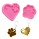 thumbnail image 1 of Moldes De Silicona Con Forma De Pata De 2 Uds., Moldes De Llavero Con Forma De Pata De Corazón, Moldes Hechos A Mano Diy Para Pudín, Etiqueta De Equipaje, Postres, Decoración De Magdalenas Kearding HA034851-00, 1 of 6