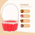 thumbnail image 4 of 10pcs Portable Mini Picnic Baskets Woven Party Favor Baskets, 4 of 9