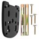thumbnail image 1 of unbranded Base Metálica Para Portaequipaje Trasero Universal Con Tornillos Y Soporte Estable Negro, 1 of 8