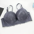 thumbnail image 2 of Posijego Lace Bra for Women Plus Size Underwire Bras Supportive Push up Everyday Bralettes for Women, 2 of 8