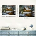 thumbnail image 6 of ONETECH  Winter Snow Home Lighted Canvas Wall Art Print With Timer | LED Canvas Wall Art Print Designs | Modern Artwork for Living Room Decor Gift 20x16inch, 6 of 6