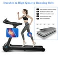 thumbnail image 4 of Gymax 2.25HP Electric Folding Fitness Treadmill w/APP Heart Rate, 4 of 10