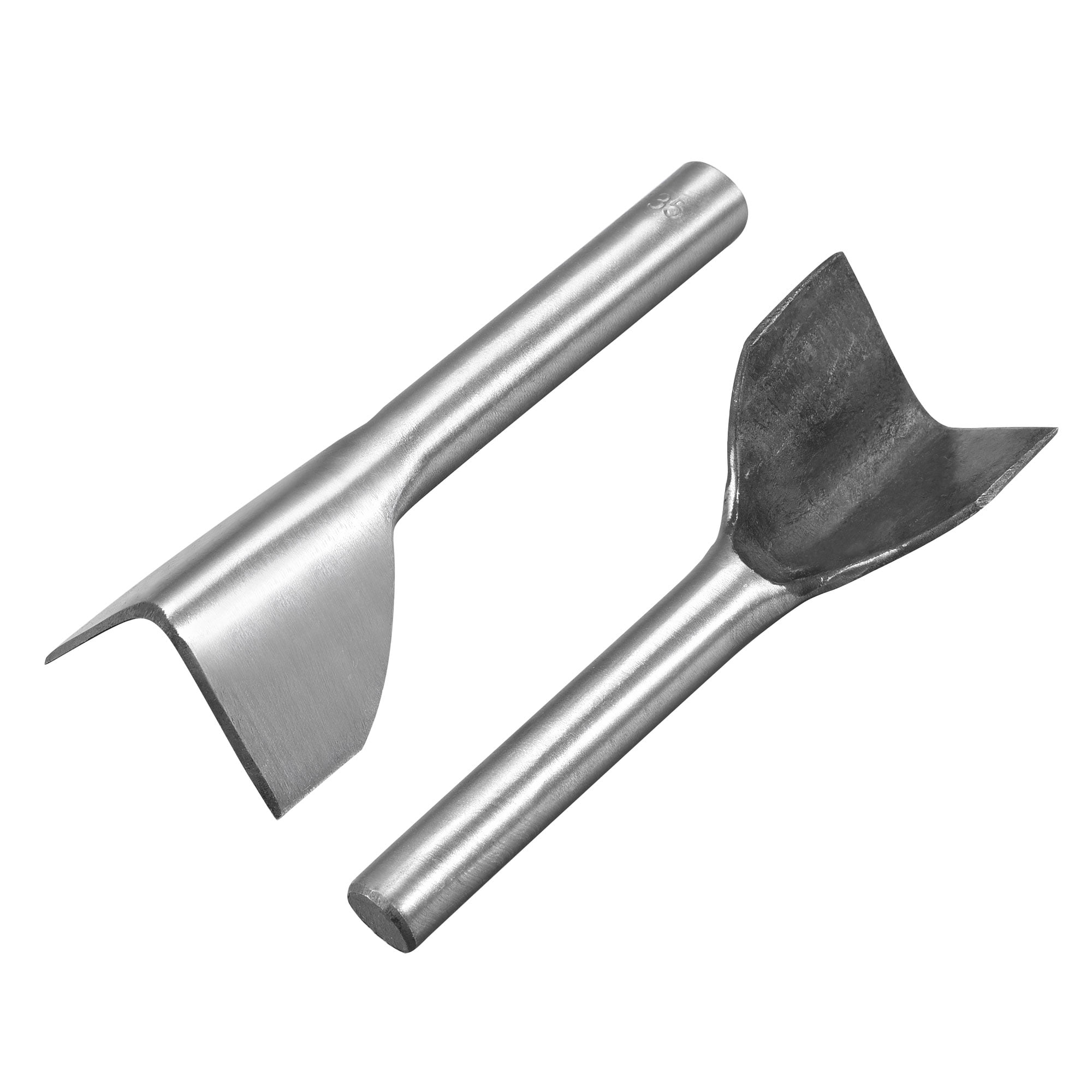 V-Shaped Leather Cutter Punch 15-45mm Strap End Punch Tool Set 7 Pack