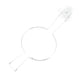 thumbnail image 3 of Sostenedor De Sombrero De Coche Cromado De Acero De Resorte Sostenedor De Carga De Resorte De Ahorro De Sombrero Simple Moyic VI006754-00, 3 of 5