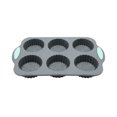 thumbnail image 2 of Silicone Donut Pan, Nonstick Silicone Muffin Pan, Heat Resistant Kitchen Oven Baking Cup, Dishwasher Safe and Microwave Safe, 2 of 4