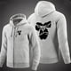 thumbnail image 2 of Sudadera con capucha de marca para hombre con cara de gorila, sudadera con capucha de jacquard, sudadera con capucha de forro polar para hombre, sudadera con capucha para hombre, 2 of 3