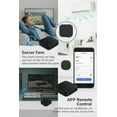 thumbnail image 5 of Toyanc Smart Wi-Fi Universal IR/RF Remote Hub, 433.92 MHz Fixed-Code, 2.4 GHz Only, USB-C Power, Works with Alexa & Google, 5 of 9