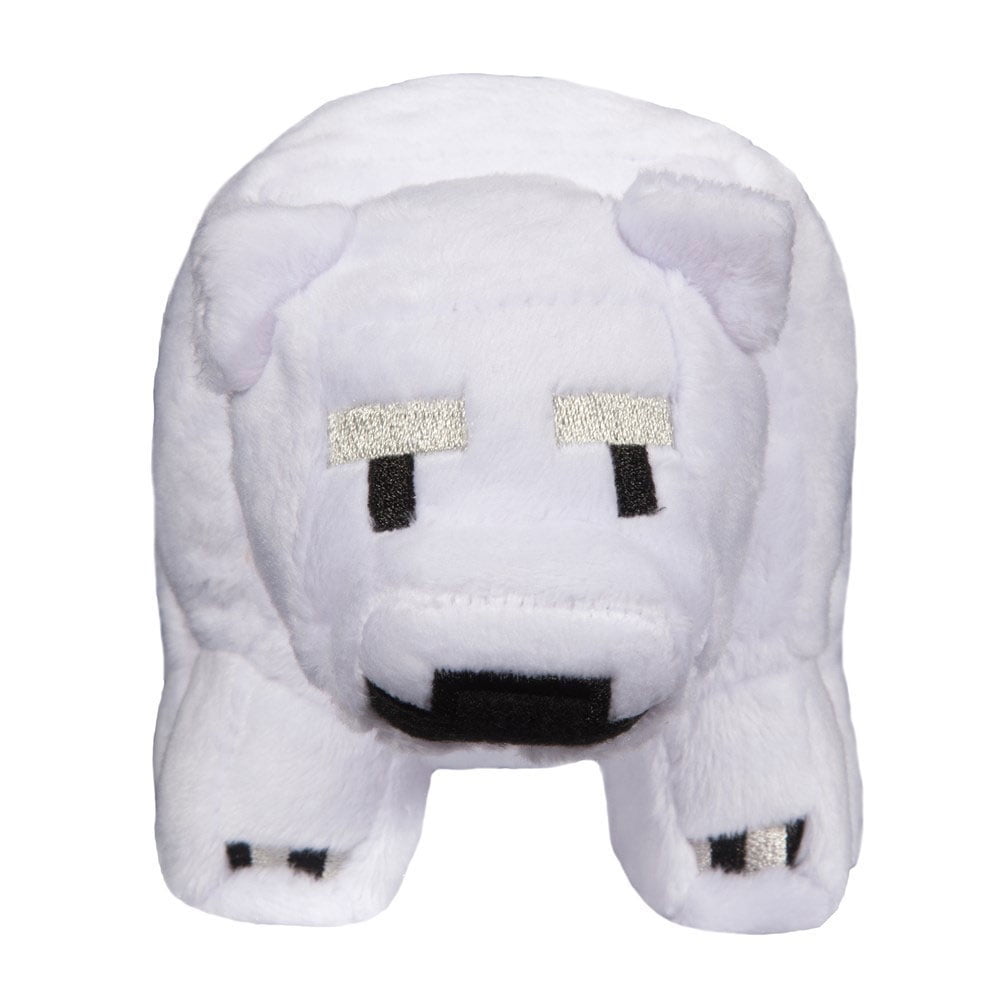7-Inch Minecraft 7183 Baby Polar Bear Plush Toy 