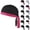 Hot Pink, variant on Do Rag Skull Caps for Men Sweat Wicking Doo Rags Cooling Helmet Liner Cycling Motorcycle Bandana Black