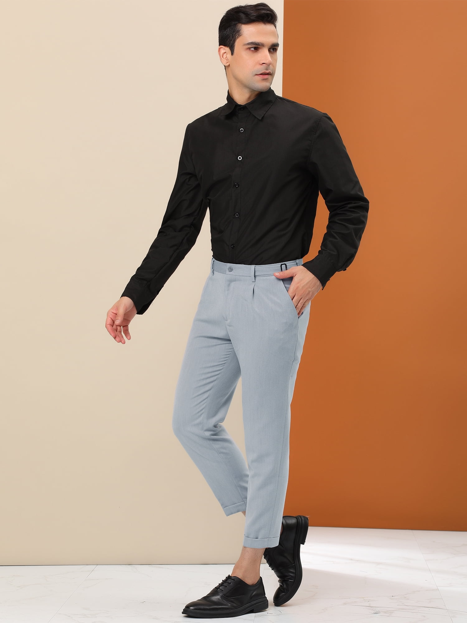 Pantalón Vestir Hombre Pantalones De Vestir RegaliaKun Para Hombre