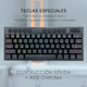 thumbnail image 5 of Teclado Gamer Redragon Horus Mini Black 60% Ingles Alámbrico Red Switch, 5 of 6